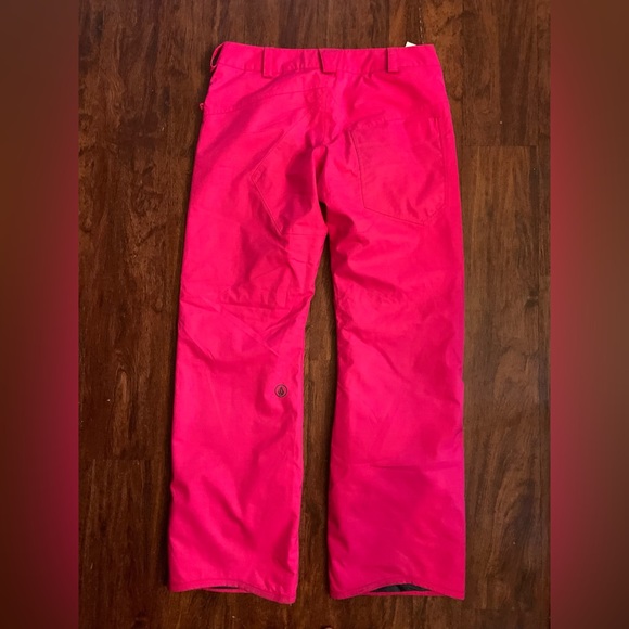 Volcom pink snowboard pants women’s large - Picture 3 of 4